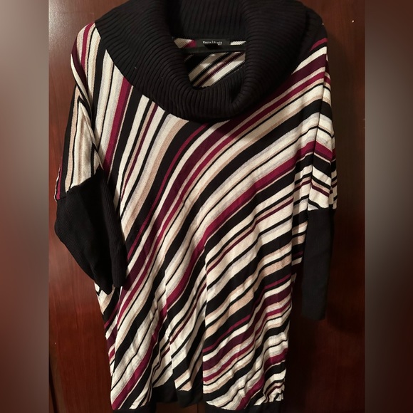 WHITE HOUSE BLACK MARKET cowl neck batwing sweater - Picture 6 of 7